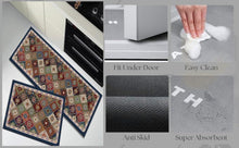 2 Pcs Kitchen Runner Set