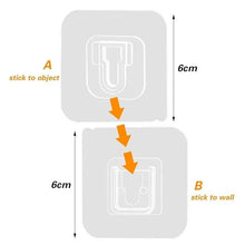 Waterproof Stick Hooks Pack of 20