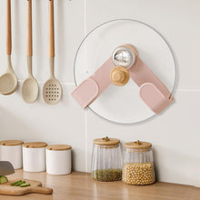 Pot Lid Holder With Suction Cup