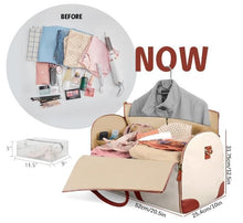 Convertible Garment Bag for Travel - 2 in 1 Hanging Suitcase & Large Duffle for Women