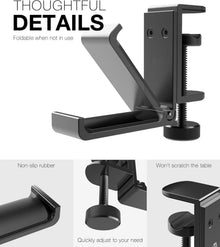 360� Rotational Headphone Stand