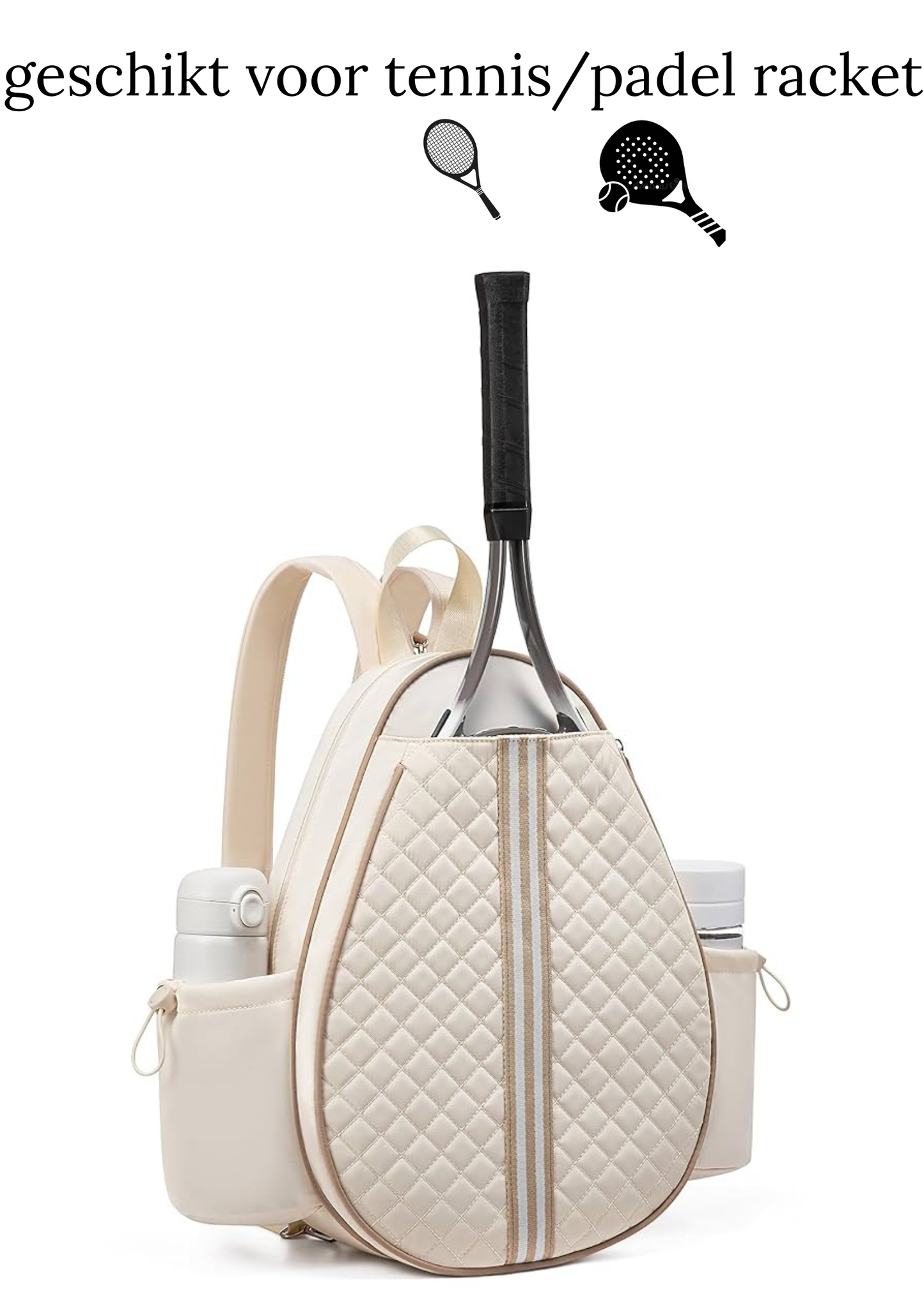 Wellora- padeltas/tennistas - beige